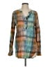 Isabella Sinclair 100% Cotton Teal Long Sleeve Blouse Size S - photo 1