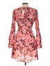 Atmosphere Floral Pink Cocktail Dress Size 10 - photo 2