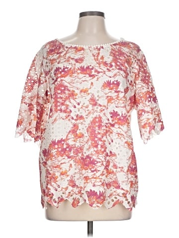 Porridge 3/4 Sleeve Blouse (view 1)