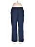 MNG Suit Solid Blue Casual Pants Size 8 - photo 1