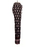 Bebop 100% Rayon Paisley Black Casual Pants Size XS - photo 4