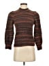 Veronica Beard Tweed Brown Turtleneck Sweater Size S - photo 1