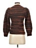 Veronica Beard Tweed Brown Turtleneck Sweater Size S - photo 2