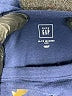 Baby Gap 100% Baumwolle Blue Long Sleeve Onesie Size 6-12 mo - photo 3
