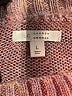 LC Lauren Conrad Tweed Pink Pullover Sweater Size L - photo 7