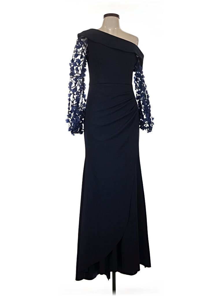 Pre-owned Xscape Cocktail Dress In Blue