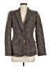 J.Crew 100% Wool Houndstooth Brown Wool Blazer Size 6 - photo 1