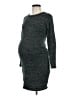 Pink Blush Gray Casual Dress Size M - photo 1