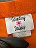 Counting Daisies Solid Orange Casual Pants Size 4 - 5 - photo 3