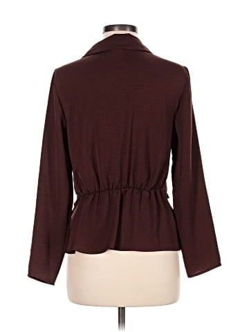 Topshop Long Sleeve Blouse (view 2)