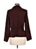 Topshop 100% Polyester Burgundy Long Sleeve Blouse Size 6 - photo 2