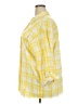 Ruby Rd. Plaid Yellow 3/4 Sleeve Blouse Size 2X - photo 5