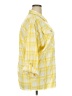 Ruby Rd. Plaid Yellow 3/4 Sleeve Blouse Size 2X - photo 4