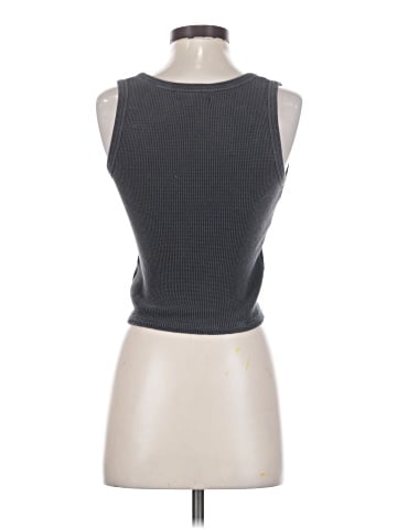 Madewell Waffle Knit Scoop Crop Tank (view 2)