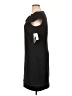 Perceptions Solid Black Casual Dress Size 14 - photo 5