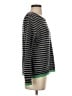 Jumper 100% Cashmere Stripes Gray Cashmere Pullover Sweater Size 1 - photo 4