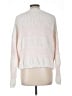 Francesca's 100% Polyester Color Block Pink Pullover Sweater Size L - photo 2