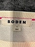 Boden 100% Cotton Color Block Ivory Pullover Sweater Size M - photo 7