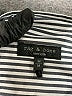 Rag & Bone 100% Cotton Stripes Silver Long Sleeve Button-Down Shirt Size M - photo 7
