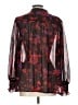Sanctuary Burgundy Long Sleeve Blouse Size L - photo 2