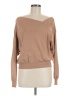 Line & Dot Tan Pullover Sweater Size M - photo 1