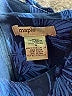 Maple 100% Rayon Blue Cocktail Dress Size 4 - photo 7