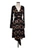 BCBGMAXAZRIA Print Black Casual Dress Size S - photo 1