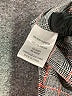 dalia 100% Polyester Argyle Gray Long Sleeve Top Size L - photo 8