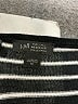 J.Jill Stripes Black Pullover Sweater Size M - photo 7