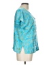 Lost River 100% Rayon Teal Short Sleeve Blouse Size L - photo 4