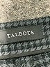 Talbots Houndstooth Black Active Pants Size 16 - photo 7