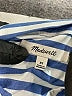 Madewell 100% Cotton Stripes Blue Long Sleeve Button-Down Shirt Size XS - photo 7