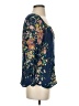 Lovestitch 100% Rayon Blue 3/4 Sleeve Blouse Size S - photo 4