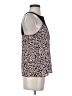 Cooper & Ella 100% Polyester Black Sleeveless Blouse Size Sm (1) - photo 4
