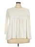 Assorted Brands Ivory 3/4 Sleeve Top Size 3X - photo 1