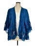 Penelope Rose 100% Cotton Blue Kimono Size XL - 1X - photo 1