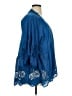 Penelope Rose 100% Cotton Blue Kimono Size XL - 1X - photo 4