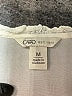 Cato 100% Rayon White Short Sleeve Blouse Size M - photo 7