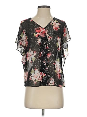 Candie's Short Sleeve Blouse (view 1)