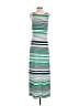 Magic Stripes Green Casual Dress Size S - photo 2