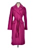 Ann Taylor Tweed Solid Pink Purple Wool Coat Size XS - photo 1