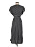 Max Studio Stripes Gray Casual Dress Size S - photo 2