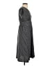 Max Studio Stripes Gray Casual Dress Size S - photo 4
