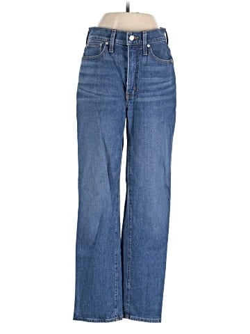 Madewell The Perfect Vintage Straight Jean in Mayfield Wash (view 1)
