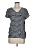 Gap Outlet 100% Polyester Black Short Sleeve Top Size M - photo 1