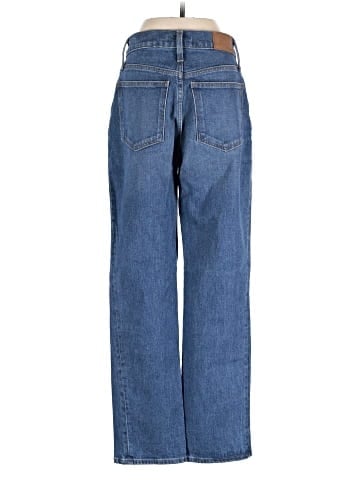 Madewell The Perfect Vintage Straight Jean in Mayfield Wash (view 2)
