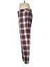 Lands' End Plaid Purple Casual Pants Size 8 - photo 5