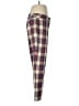 Lands' End Plaid Purple Casual Pants Size 8 - photo 4