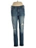 Flying Monkey Hearts Blue Jeans Size 31 waist - photo 1