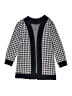 Unbranded Houndstooth Black Cardigan Size 7 (estimated) - photo 1